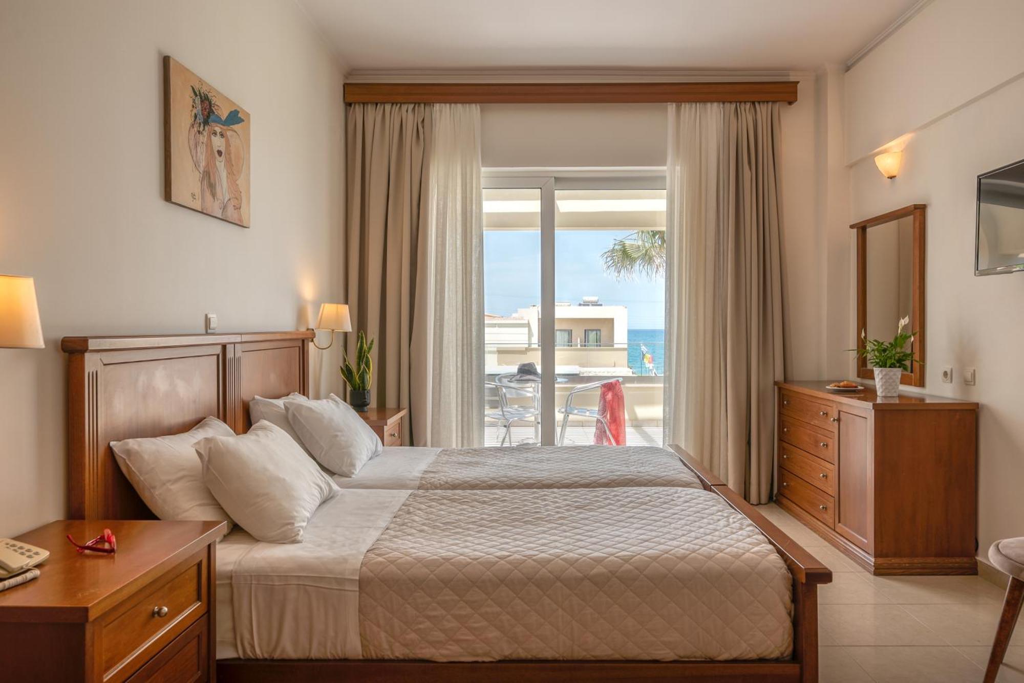 Castro Beach Hotel Máleme Kültér fotó